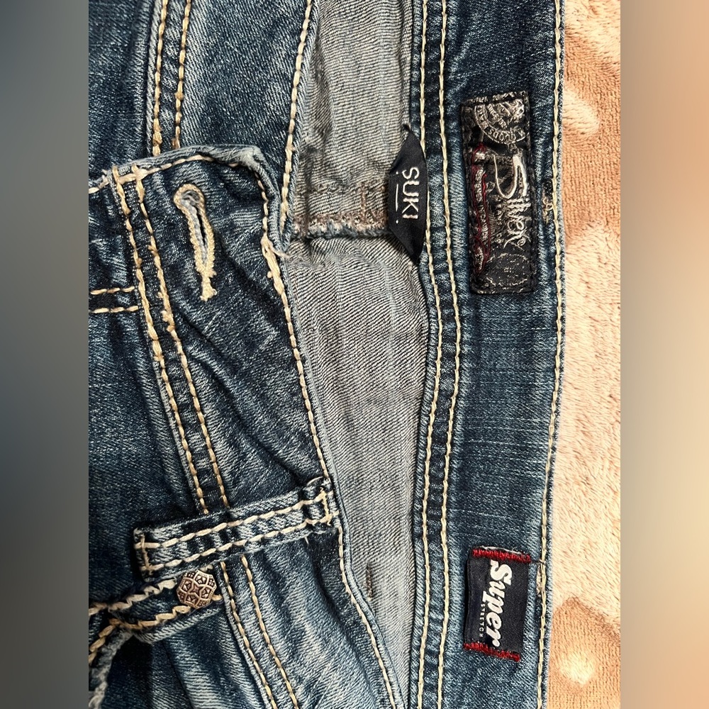 Silver7 Suki Style size 20 jeans mid boot